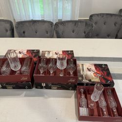 New Cristal Wine And Champagne Glass Set 