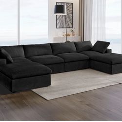 Black couch
