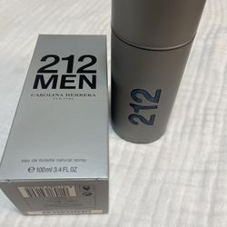 Carolina Herrera 212 Men Cologne Never Used 