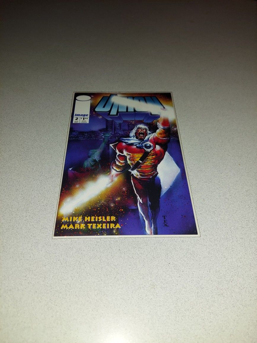 1993 UNION #2 COMIC BAGGED AND BOARDED
