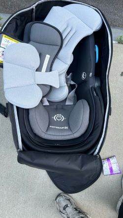 Uppababy MESA car seat with travel bag (exp 12/28)