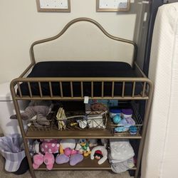 Gold Changing Table 
