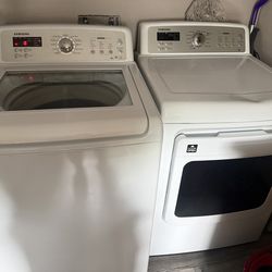 Samsung Top load washer and Samsung Dryer