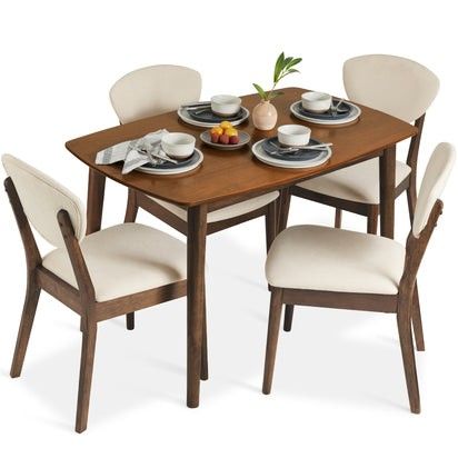 4 Chairs, Padded Seat & Back ***?No Table***