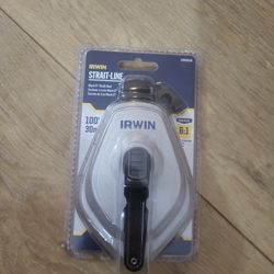 IRWIN Tools STRAIT-LINE Chalk Line, Mach6 Reel, 100-Inch