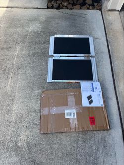 Portable aluminum ramp 2ft