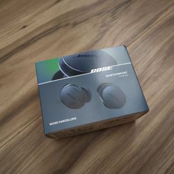 **Brand new **Bose QuietComfort Earbuds, still sealed with the original Bose factory tape