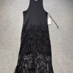 Free People Black Dress Small New