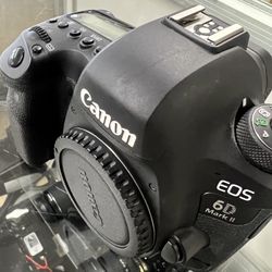 CANON EOS 6D Mark II 26.2MP DSLR Camera Body -