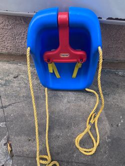 Little Tikes Toddler Bucket Swing with Ropes