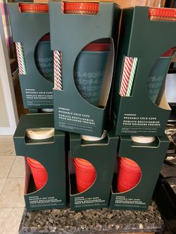Starbucks 2019 reusable cups (hot and cold)