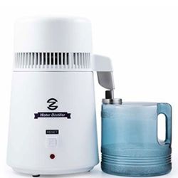 CO-Z Distilled Water Maker, 1 Gallon Water Distiller, 4L Home Countertop Water Distiller Machine, Table Desktop Water Distill Distilling Purifier Puri