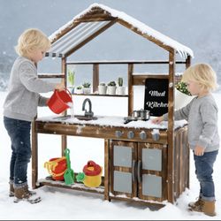 Kid's Mud Kitchen Outdo or Solid Wood