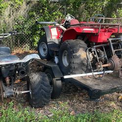 Atv Honda Trx 250 / Honda Fourtrax 300+ Tráiler