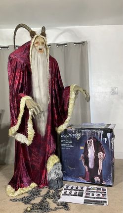 Life Size KRAMPUS “Creepmas” Halloween & Christmas Animatronic Prop