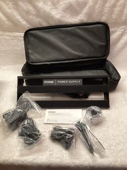 KVONE Portable Guitar Effects Pedalboard with Bag