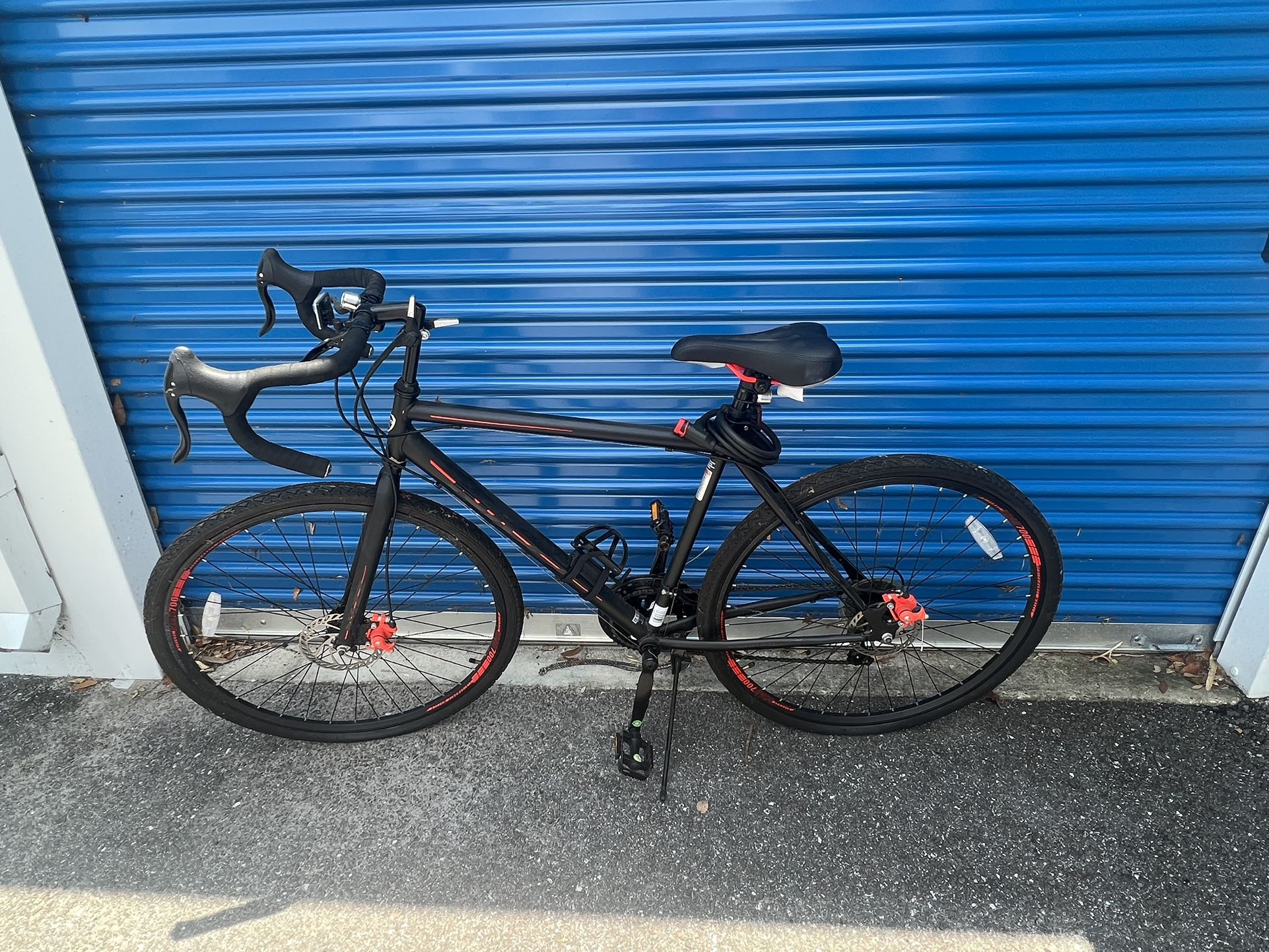 Kent 700c Nazz Men's Gravel Road Bike, Black