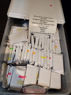 Updated !!!25 Card Mixed Sport Mystery Packs Only 37 LEFT Chaser Is Still Live