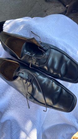 Louis Vuitton Black Leather Dress Shoes