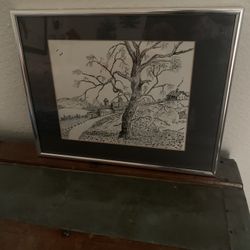 Black & White pencil sketch art