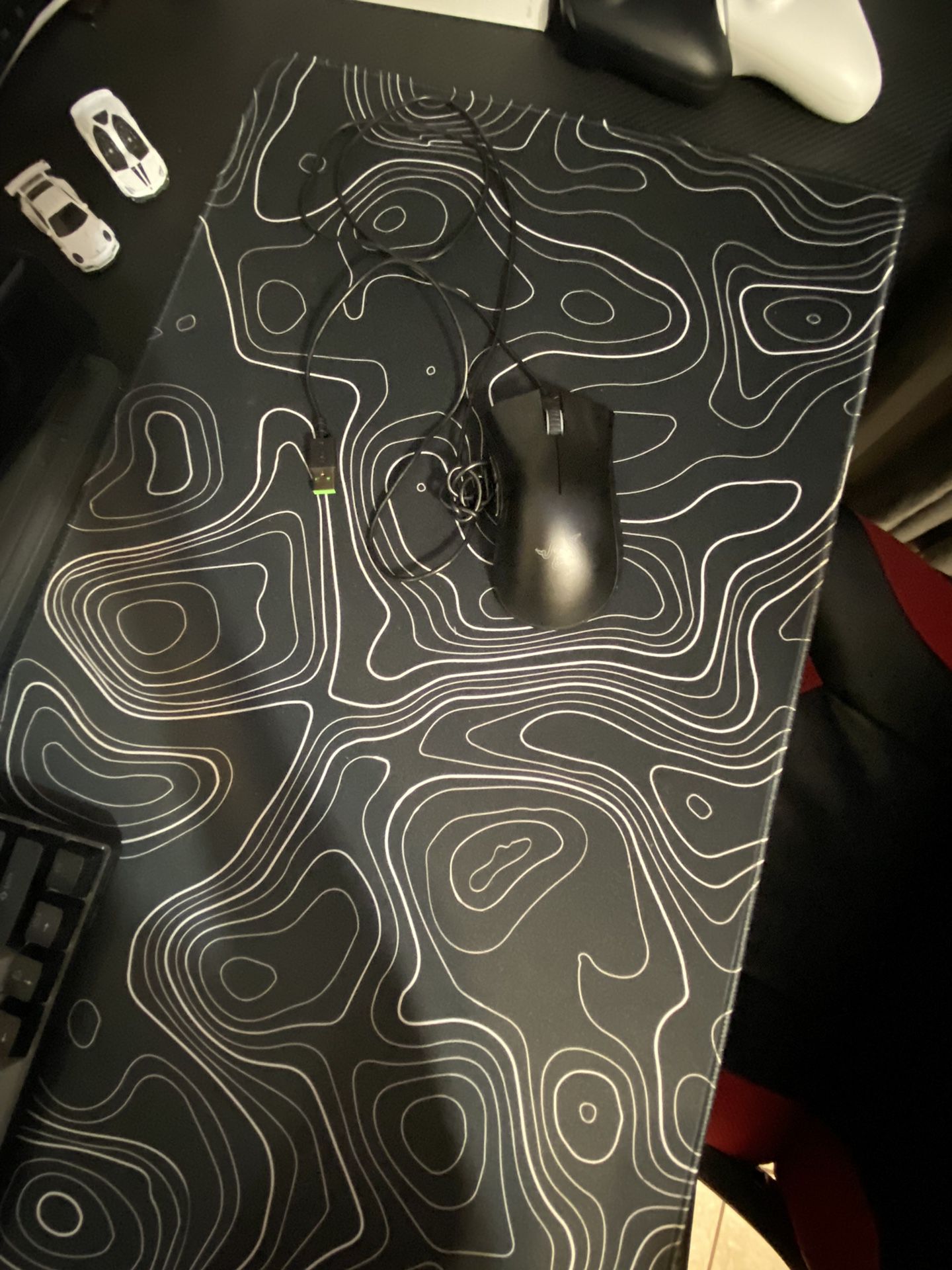 Gaming Mouse With Mouse Pad