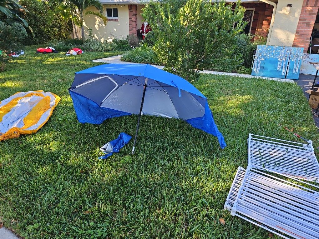 Super-brella Sun & Rain Canopy Umbrella