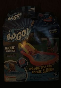 H20 go boogie splashed! Used once!