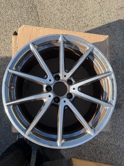 2018 C63 Amg  wheel  Charcoal/titanium  color