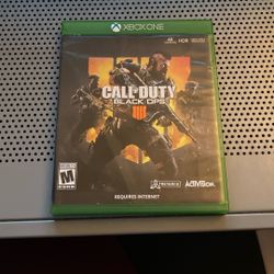 Xbox 1 Call Of Duty Black Ops 4 