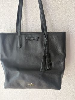 Kate spade Black Leather Laptop Bag