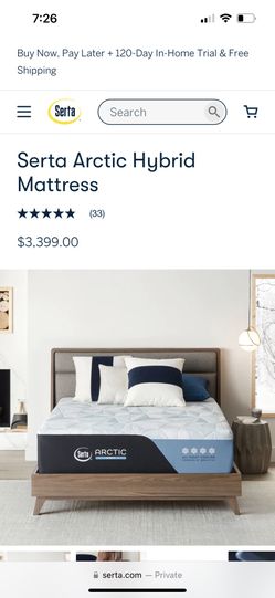 Serta ArtÃc 13.5 Hybrid Medium Mattress (NEW)