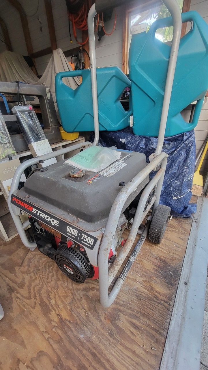 6000/7500 Power Stroke Portable Generator