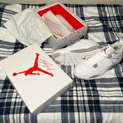 🔥 Air Jordan 4 SE “White Oreo” – Size 11 – CLEAN 🔥