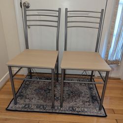 Set of (2) Brand New Chairs