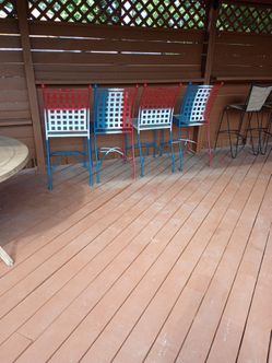 Table and chairs