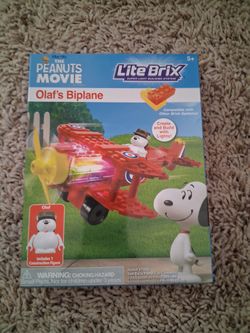 Snoopy Lego Airplane