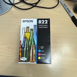 Epson 822 Ink Cartridges Exp: 02/2029