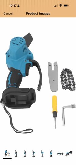 Mini Chainsaw Electric Cordless Handheld Portable