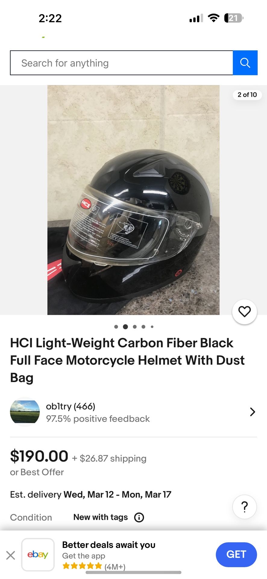 Motorcycle Helmet 