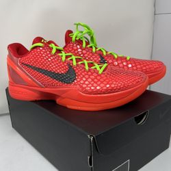 Nike Kobe 6 Protro Reverse Grinch Size 12