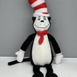 Dr. Seuss Cat In The Hat 19" Plush Kohl's Cares Stuffed Animal Soft 2024