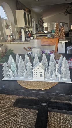 Forest Trees Centerpiece