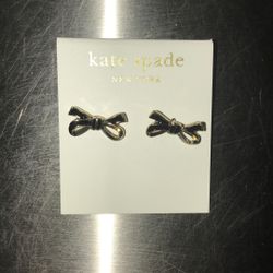Kate Spade bowtie adorable earrings small