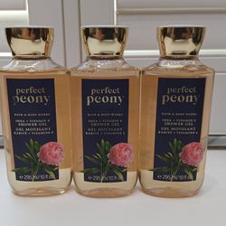 Full Size Perfect Peony Shower Gel From Bath & Body Works
