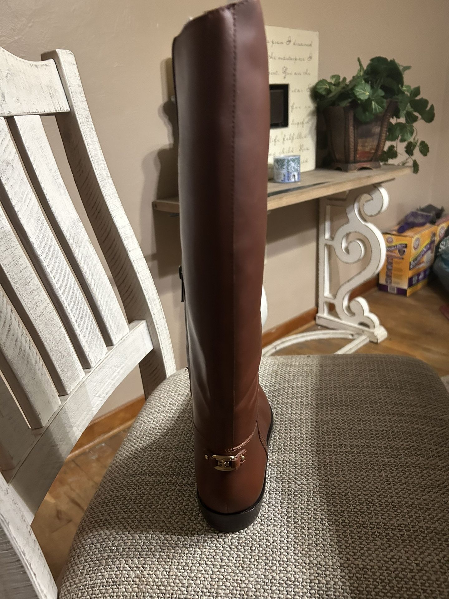 2024 Brand New Sam Edelman Brown Riding Boots