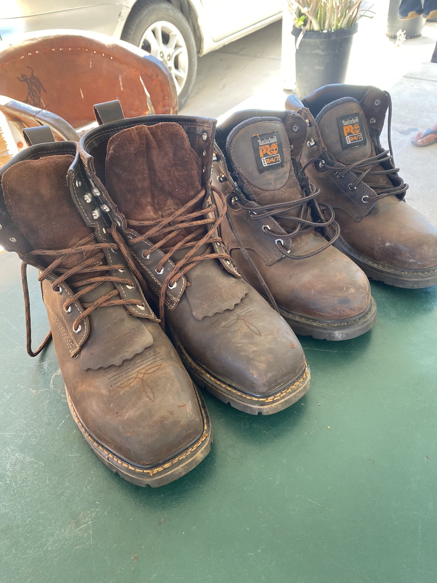 Men Work Boots 🥾 