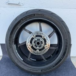 BMW S1000RR K67 REAR FORGED WHEEL WITHOUT  TIRE 2019-2024