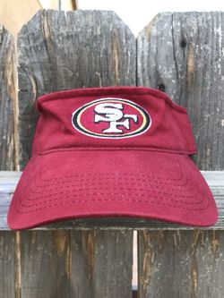 49ers visor hat