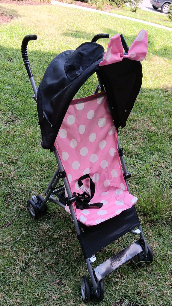Umbrella minnie mouse stroller