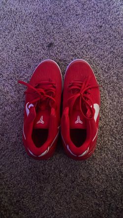 Nike Kobe Low-Top Basketball Sneakers Red